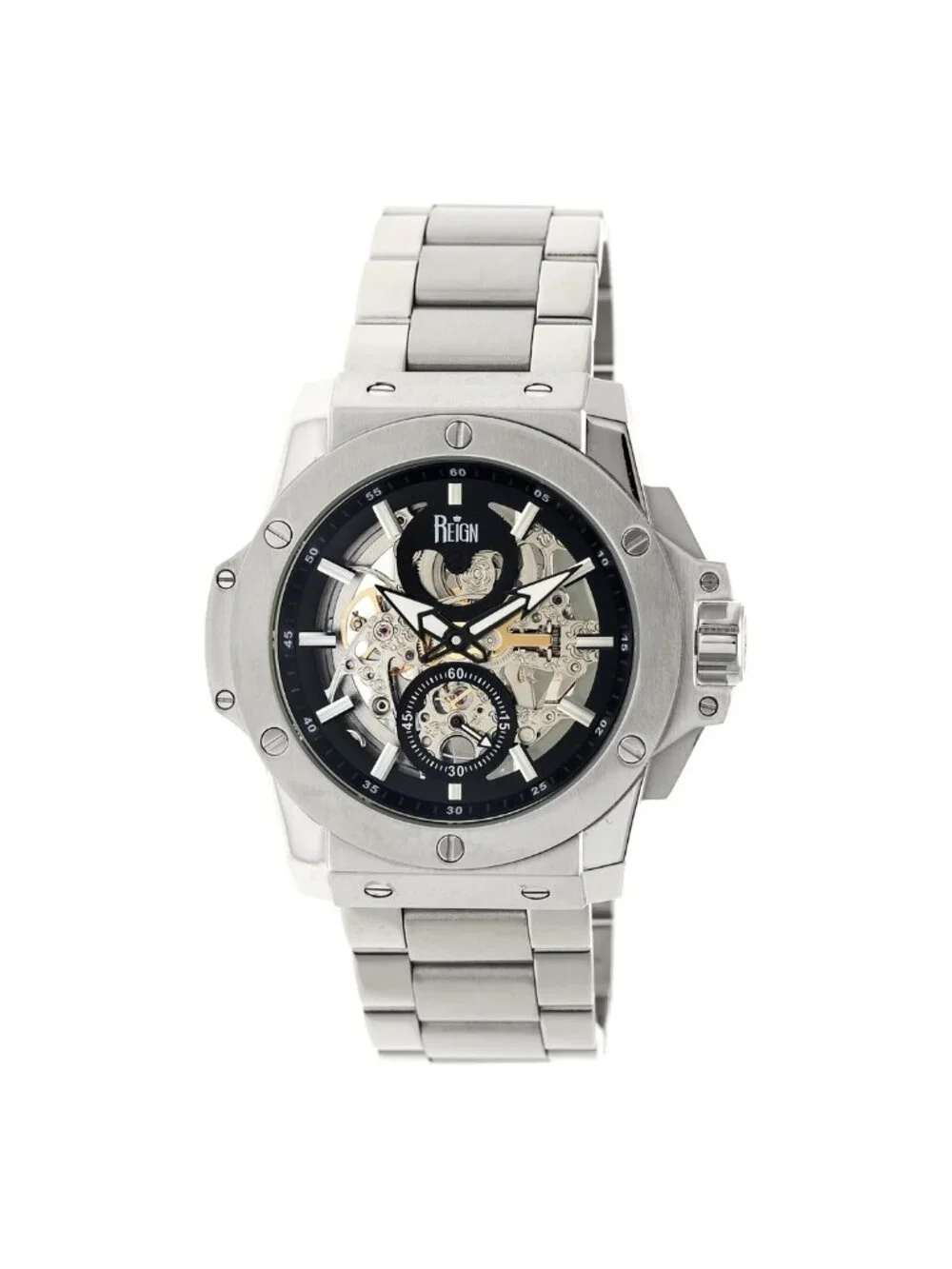 NWT Reign Commodus Automatic Black Dial Men's Watch